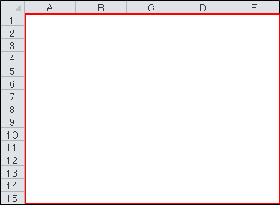 Excel 簡単 ワークシートの枠線を消す方法 きままブログ