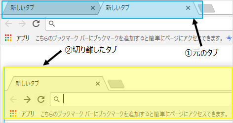 ウェブブラウザのタブが切り離されてしまったときの対処法 きままブログ