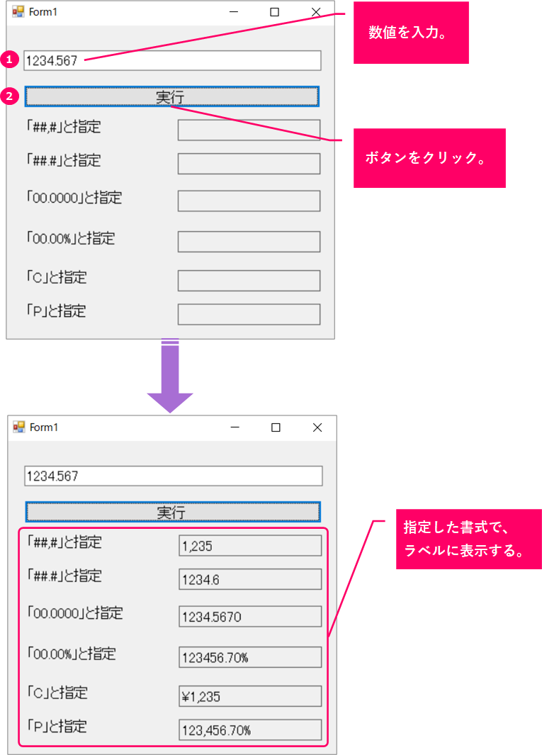 【VB.NET】数値を指定した書式に変換するには？ | きままブログ